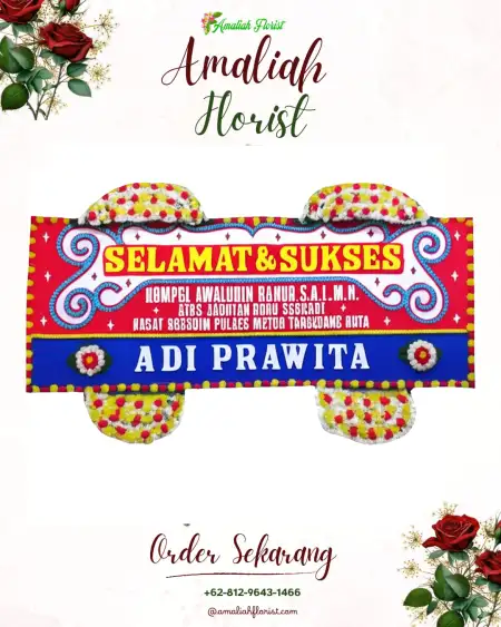 Papan Bunga Ucapan Selamat Kalongsawah
